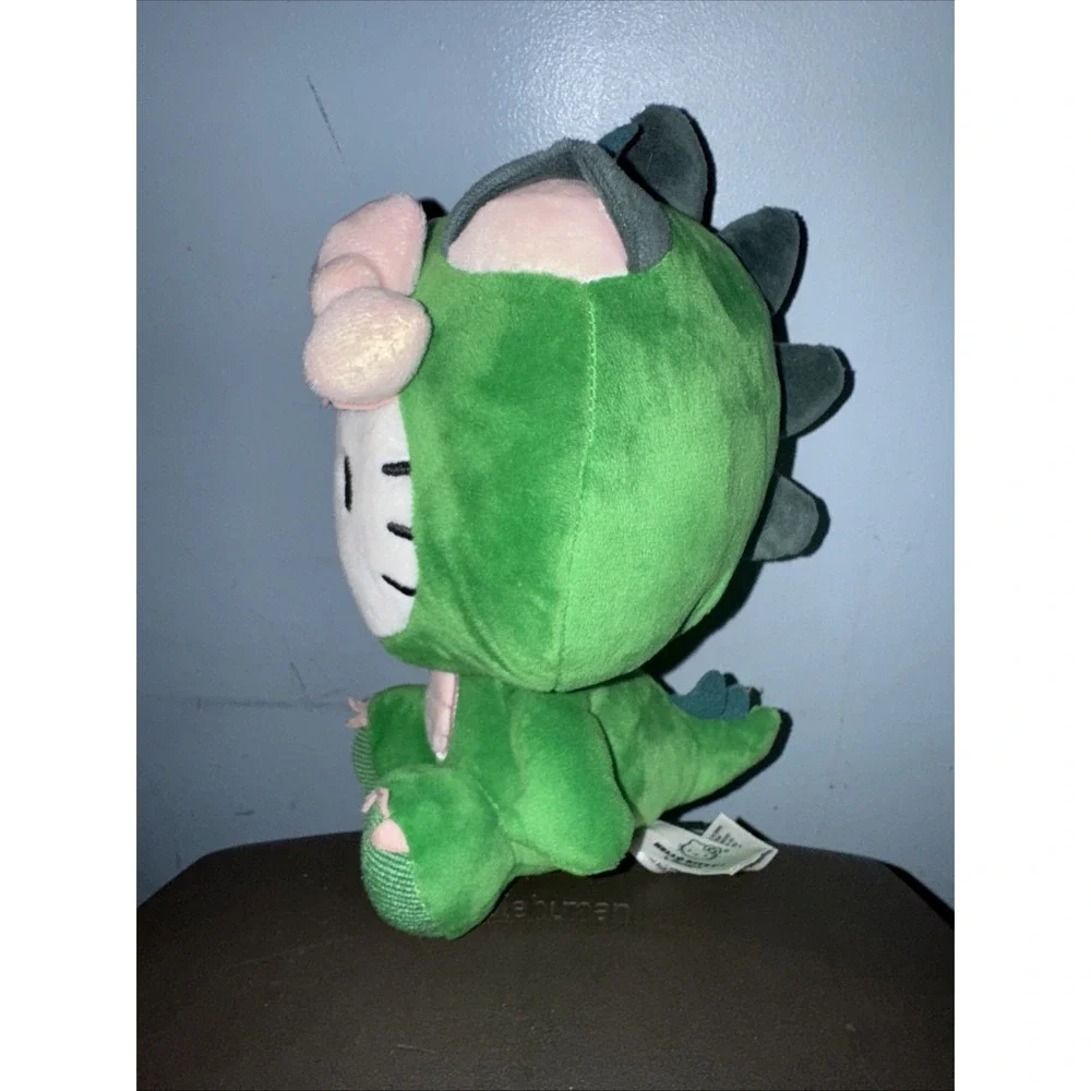 Hello Kitty Green Dragon Dinosaur Plush Stuffed Animal Fiesta Sanrio 9.5